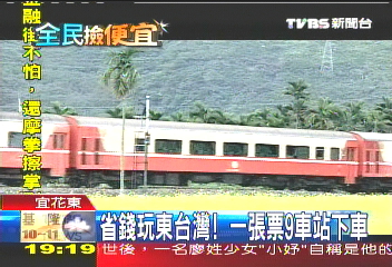 省錢玩東台灣! 一張票9車站下車