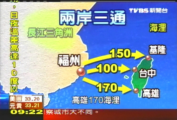 兩岸海運直航 省15%-30%運輸成本