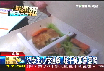 食物中毒引發心悸　52學生急送醫