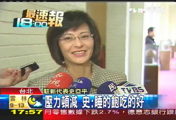 卸任後好心情 史亞平拜會王金平