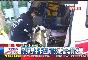 佛寺遭開槍搶劫　管理員反抗中彈