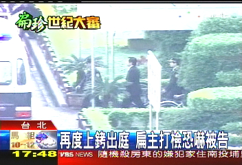 戰鬥力旺! 扁直視法官、蹺腿看筆錄