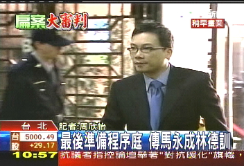 〈快訊〉馬永成、林德訓 國務費最後準備程序庭紀要
