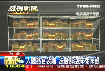 恐怖調局/驚悚!器官裝罐 法醫:刑案留底
