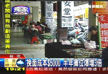 〈獨家〉超另類！　不景氣挽面街異軍突起