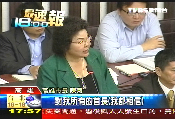 陳菊幕僚購屋不法? 議員火爆質詢