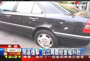 鬧區槍擊 扯出舞廳經營權糾紛