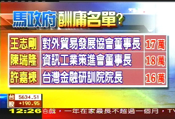 馬政府搞酬庸？　藍綠解讀大不同