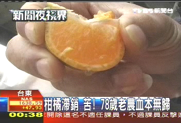 清明節過　桶柑還在賣、嚴重滯銷