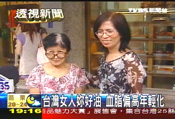 台灣女性妳好油　血脂偏高年輕化