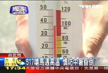 517嗆馬／37度的煎熬　517嗆馬天氣好熱