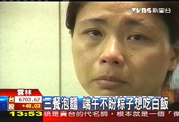 至親相繼亡　孤兒寡母三餐吃泡麵