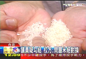 質疑勾結米商 市議員小學踢館