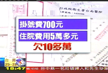 〈獨家〉證件遭盜用　百天內全台欠10萬醫藥費