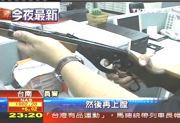 試槍好玩？　現役軍人拿空氣槍射路人