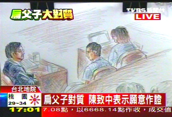 〈快訊〉《0708》扁中父子對質 法庭攻防實錄
