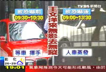 王文洋被恐嚇!躲貓貓甩媒體 搞失蹤
