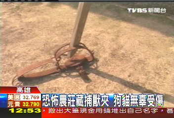 恐怖農莊藏捕獸夾 狗貓無辜受傷