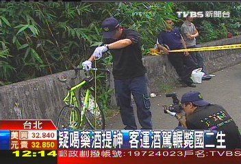 疑喝藥酒提神　客運酒駕輾斃國二生