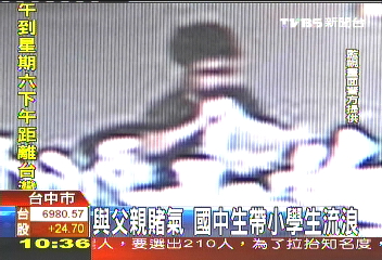 與父親賭氣　國中生帶小學生流浪