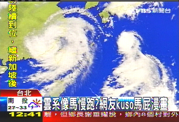 雲系像馬慢跑? 網友KUSO馬屁漫畫