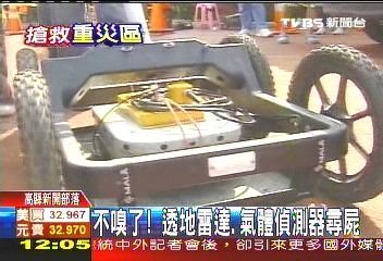 不嗅了! 透地雷達、氣體偵測器尋屍