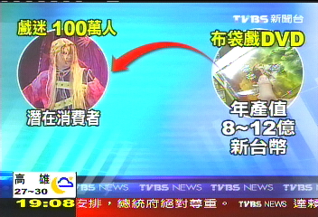 〈獨家〉年產值近10億！　布袋戲DVD進超商