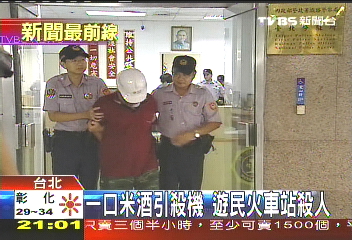一口米酒引殺機　遊民火車站殺人