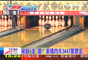 保齡「金」讚! 累積4天3447萬獎金