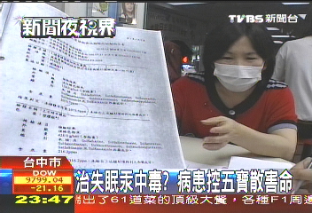 治失眠汞中毒？　病患控五寶散害命
