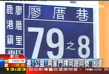 差1公里！兩家門牌同路同號　困擾