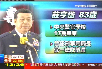 前署長莊亨岱告別式 豬哥亮送行