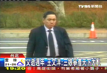 父逝週年　王文洋：三娘爭產天下大亂