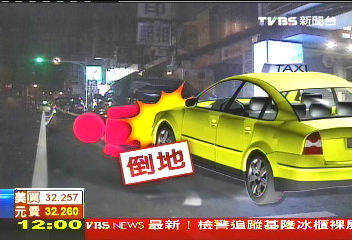 殺人計程車／倒車100公尺撞人　計程車輾死乘客