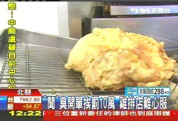 「聞」臭開單挨罰10萬　雞排店難心服