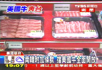 美牛開放／南韓附加條款　擋美國牛全面開放