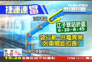 北捷連當!文湖車卡3分 板南提前下車