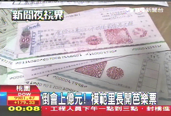 倒會上億元! 模範里長開芭樂票