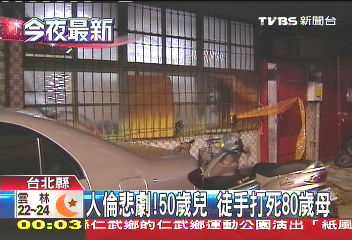 人倫悲劇!50歲兒 徒手打死八旬母