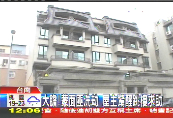 誇張!匪闖住家搶劫 屋主跳樓求助