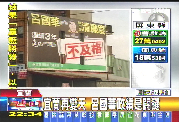 宜蘭再變天 呂國華政績是關鍵