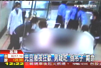 元旦徹夜狂歡 男疑吃「倒吊子」斃命