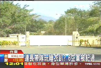 連長帶隊玩睡衣趴？　6空軍被記過