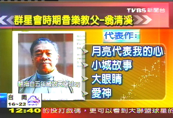 「月亮代表我的心」　翁清溪奪回版權