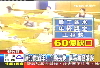 調60億過年！竹縣長急　傳為籌錢落淚