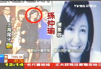 孫仲瑜偕男友　活躍上海扮相講究
