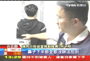 照相桿不夠矮　賊身高120CM難拍照