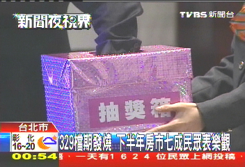 329檔期發燒　下半年房市7成民眾表樂觀