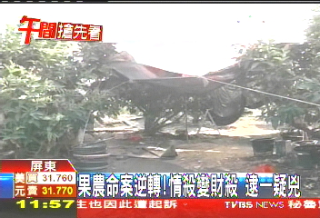 果農命案逆轉！情殺變財殺　逮一疑兇