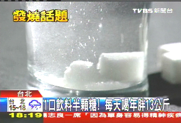 1口飲料半顆糖! 每天喝年胖13公斤